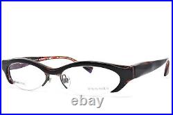 Alain Mikli Vintage New Eyeglasses Cat Eyes Black Red 1286 3068 56-17-140