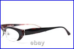 Alain Mikli Vintage New Eyeglasses Cat Eyes Black Red 1286 3068 56-17-140