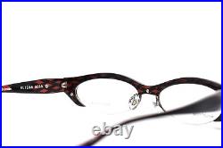 Alain Mikli Vintage New Eyeglasses Cat Eyes Black Red 1286 3068 56-17-140