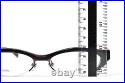 Alain Mikli Vintage New Eyeglasses Cat Eyes Black Red 1286 3068 56-17-140