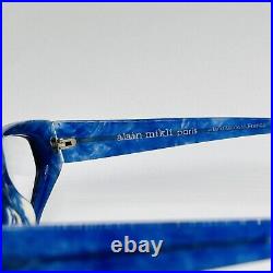 Alain Mikli eyeglasses Ladies Angular Blue Black Mod. 2106 Col. 1076 Vintage