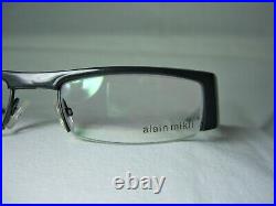 Alain Mikli eyeglasses half rim frames square oval men's women's NOS vintage