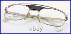 Alain mikli paris Vintage Glasses Spectacles A. M 89 632 0011 Silver Metal Pilot