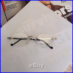 Alfred Dunhill Nos 825 3piece Rimless 50-19 125 Made In France Nice