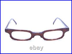 Anne Et Valentin NEW Vintage ABAKA Acetate Red Eyeglasses Frames 45-16 135