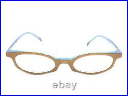 Anne Et Valentin NEW Vintage ZOFIA Orange Eyeglasses Frames France 50-16 135