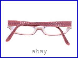 Anne Et Valentin NEW Vintage ZOTE Acetate Pink Red Eyeglasses Frames 50-14 135