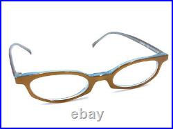 Anne Et Valentin NEW Vintage Zofia Acetate Orange Blue Eyeglasses Frames France