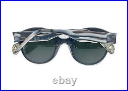Anne Et Valentin Signoret 1435 Black Gray Marble Sunglasses Eyeglass Frames