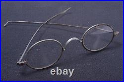 Antique +-1830 Oval Reading Glasses Spectacles App. +2.5 Diopter