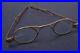 Antique Brass +-1800 Oval Reading Glasses Spectacles App. +1.5 Diopter