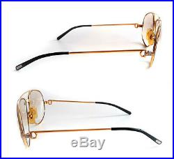 Auth Cartier 18k Santos Vendome Eyeglasses Sunglasses