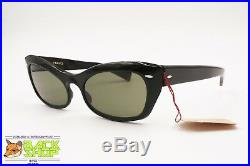 Authentic 1950s sunglasses shades, Black cat eye Made in France, New Old Stock