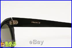 Authentic 1950s sunglasses shades, Black cat eye Made in France, New Old Stock