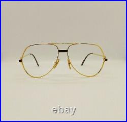 Authentic CARTIER Vendome Laque Vintage Santos Eyeglasses / Sunglasses 80's