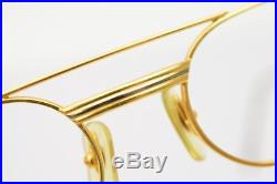 Authentic Cartier Eyeglass Frame Goldtone Bordeaux Trinity Without Lenses 56487
