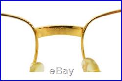 Authentic Cartier Eyeglass Frame Trinity Gold X Bordeaux No lenses 1114646