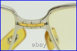 Authentic Cartier Panthere 59 14 140 Reverse GP Vintage Eyeglasses Frames