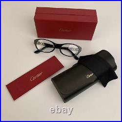 Authentic Cartier Paris Mint Eyeglasses Trinity Alice T8101003 54-18 140mm