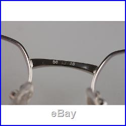 Authentic Cartier Paris Silver Platinum Eyeglasses Mod. T8100662 New Old Stock