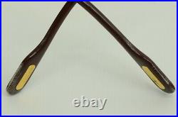Authentic Cartier Vendome Louis 59 14 135 GP Vintage Aviator Eyeglasses Frames