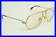 Authentic Cartier Vintage Eyeglasses Tank Louis 62 12 135 GP Gold Rx Glasses