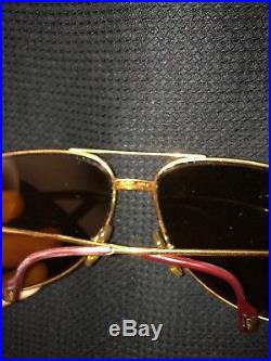 Authentic Vintage 1988 Cartier Gold Full Rim Sunglass/Eyeglass Frames