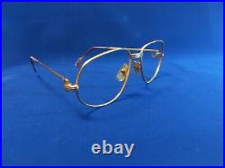 Authentic Vintage Cartier Eyeglass Frames Romance Louis No Lenses 58-18 135
