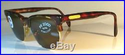 Authentic Vintage Vuarnet Pouilloux-france 438 Sunglasses Etched Lenses W Cord