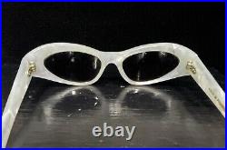 Authentic Vintage Women's Mod Pearlescent French Sunglasses
