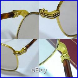 Authentic vintage Must de Cartier Aube sunglasses eyeglasses Frames Paris 90s