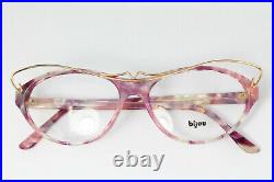 BIJOU 173-906 Cateye Unique France Multicolor Amazing Vintage Eyeglasses Glasses