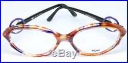 BIJOU Artful Unique Vintage Eyeglasses Lunettes Gafas Multi-Color 113-773 Bril