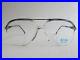 Bill Blass BB 55 Rare Vintage Black Aviator Eyeglasses FRANCE size 55 15 140