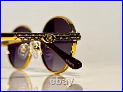 Bonano Portofino Rimless Gold Eyeglasses Sunglasses Frame Vintage Designer