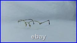 Boucheron Sunglasses / Eyeglasses Vintage 22573 02 02 France Heavy Gold Frame