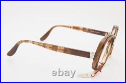 By 80 Vintage Eyewear LARONDE ALAN 50-22 Pilot Brown Acetat Frame Eyeglasses