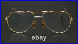 CARTIER 80s frame f. Sunglasses eyewear SANTOS Aviator Pilotenbrille Vintage