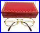 CARTIER MUST SANTOS 55-20 140 GOLD Eyeglasses Sunglasses Vintage with BOX 11030