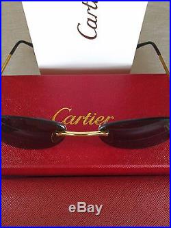 Cartier New Sunglasses Eyeglasses Paris Serial#31968589 France Excellent