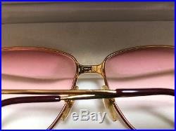 CARTIER Panthere 1988 Vintage Eyeglasses / Sunglasses with Case