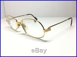 CARTIER Paris Eyeglasses Gold © 89 Cartier Frame 54-15-130 RARE VINTAGE