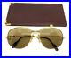 CARTIER Romance Louis 56-16-130 Vintage Eyeglasses Sunglasses Gold Silver 11026