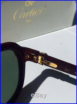 Cartier Vitesse 1991 Vintage Sunglasses Lunettes Sonnenbrille Eyeglasses