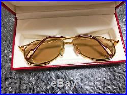 CARTIER Vendome SANTOS 1983 Vintage Eyeglasses / Sunglasses with Case