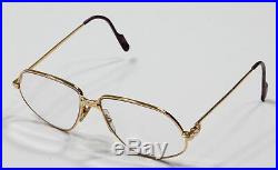 CARTIER Vintage Authentic Gold Frame 135 1980's Made in France Glasses