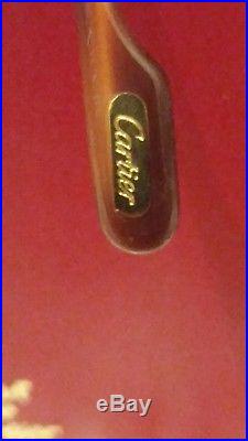 CARTIER Vintage Prescription Gold tone Eyeglasses Paris France With Box