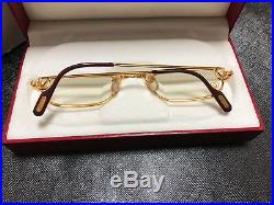Cartier DEMI LUNE Reading Glassess Vintage Eyeglasses Sunglasses Quavo WORKIN ME