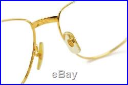 Cartier Eyeglass Frame Trinity Gold X Bordeaux No lenses 1114646