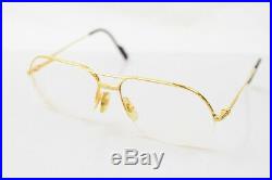 Cartier Eyeglass Frame Vendome Gold with Prescription Lenses 805229